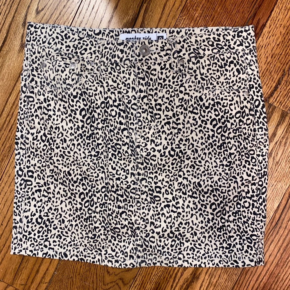 Cheetah Skirt